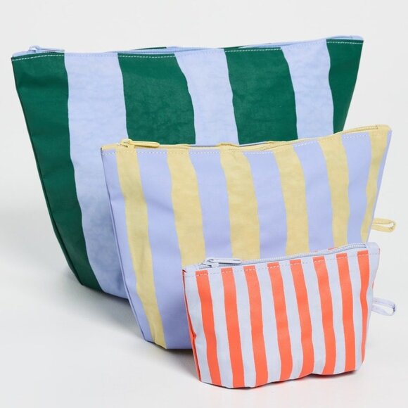 NWT Baggu Go Pouch Set - Painted Stripe - Picture 6 of 9
